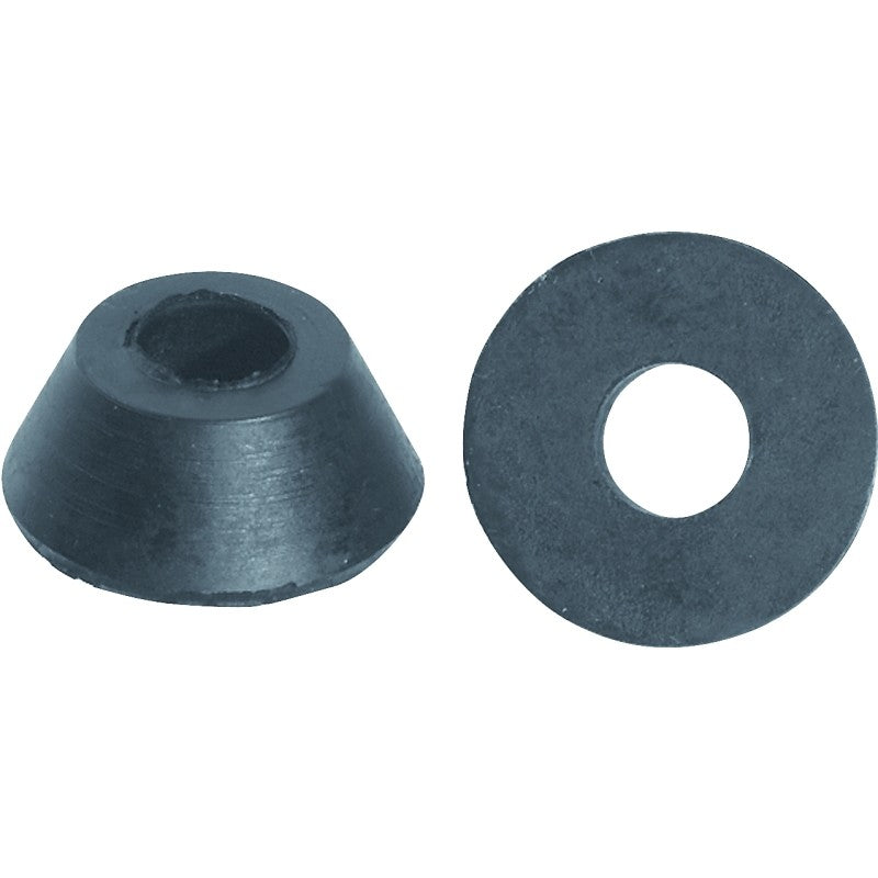 Danco 38806B Faucet Washer, 5/16 in ID x 13/16 in OD Dia, 5/16 in Thick, Rubber, For: 3/8 in OD Tubing into Ballcock (Pack of 5)