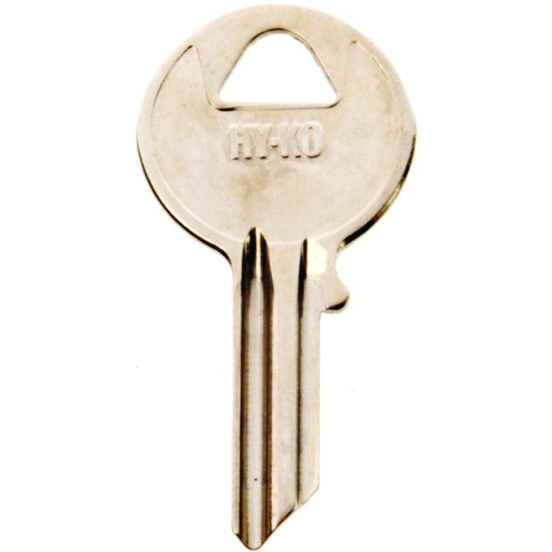 Hy-Ko 11010Y5 Key Blank, Brass, Nickel, For: Yale Cabinet, House Locks and Padlocks, Y5 Key Number (Pack of 10)