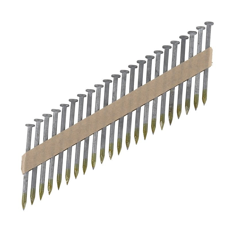 Metabo HPT 17134HPT Connector Nail, 1-1/2 in L, 10 ga Gauge, Steel, Hot-Dipped Galvanized, Full Round Head