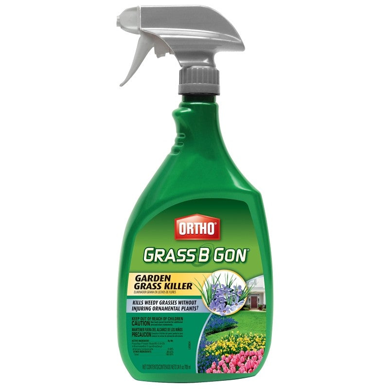 Ortho Grass B Gon 0438580 Garden Grass Killer, Liquid, Spray Application, 24 oz Bottle
