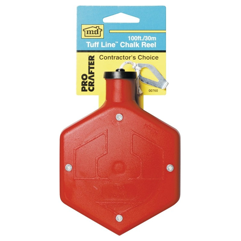 M-D 00760 Chalk Reel, 100 ft L Line