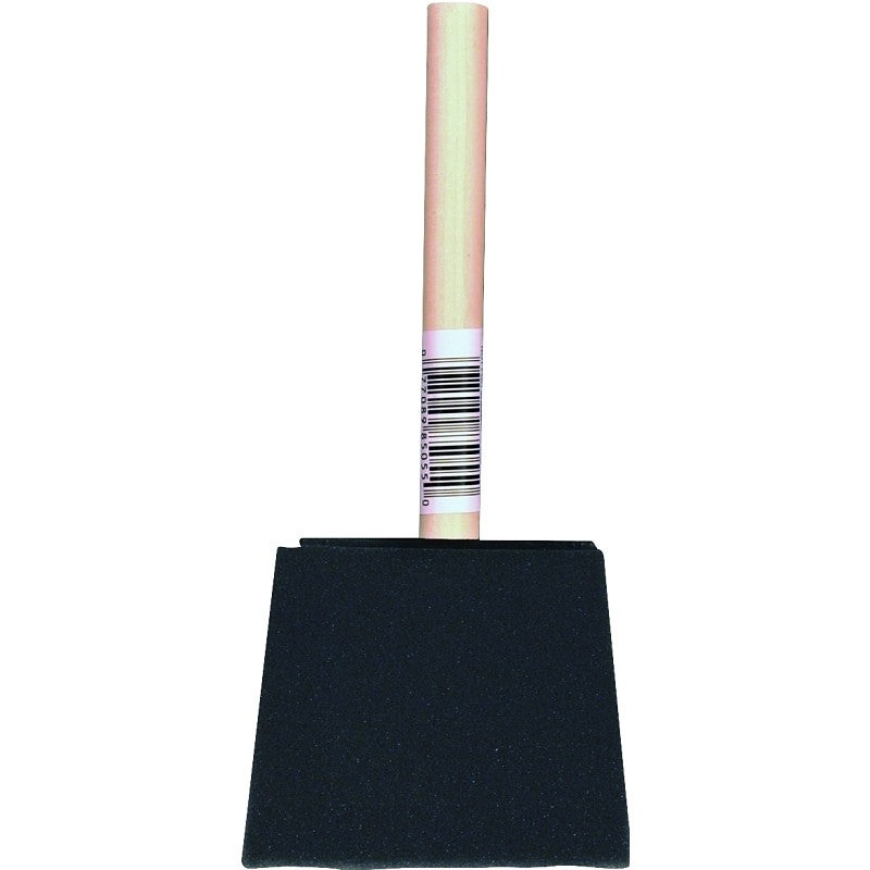 ProSource 850530 Paint Brush, 3 W in Brush, Foam Brush, Wood Handle