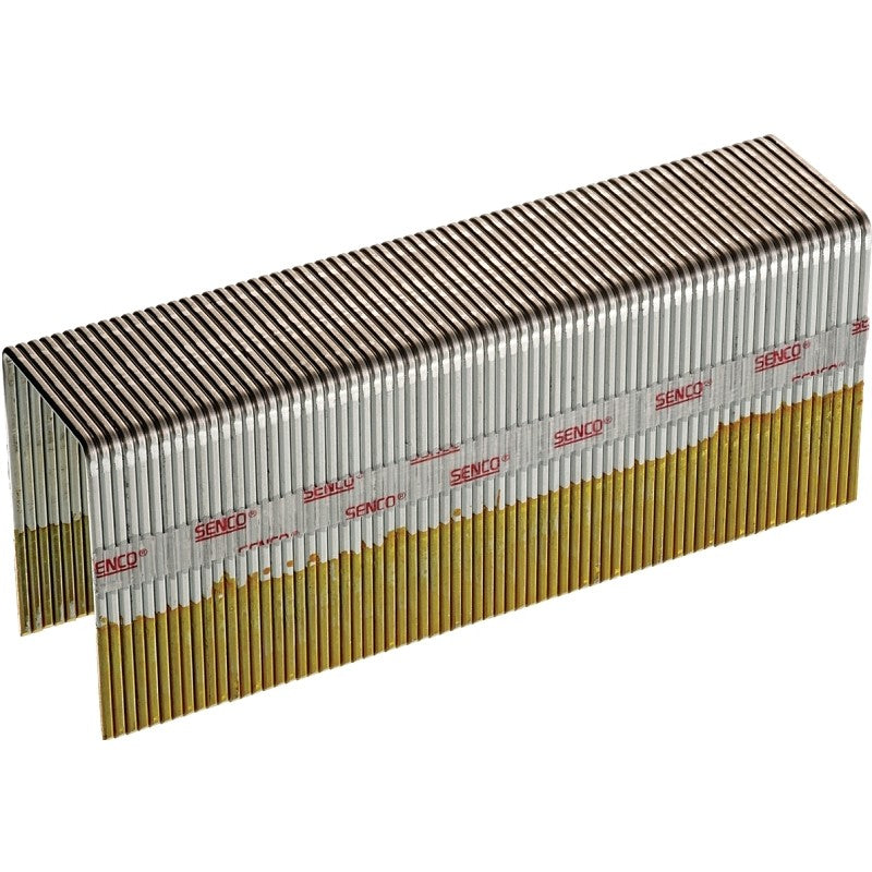 Senco P13BAB Wire Staple, 1 in W Crown, 1 in L Leg, 16, Galvanized Steel