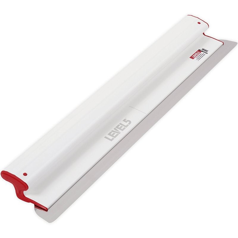 Level5 4-932C Skimming Blade, 32 in W Blade, Stainless Steel Blade, Flexible Blade, Extendable Handle, Composite Handle