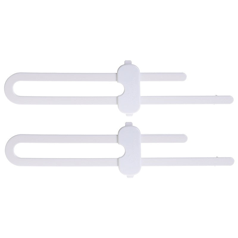 Dreambaby L1409 Slide Lock, Plastic, White