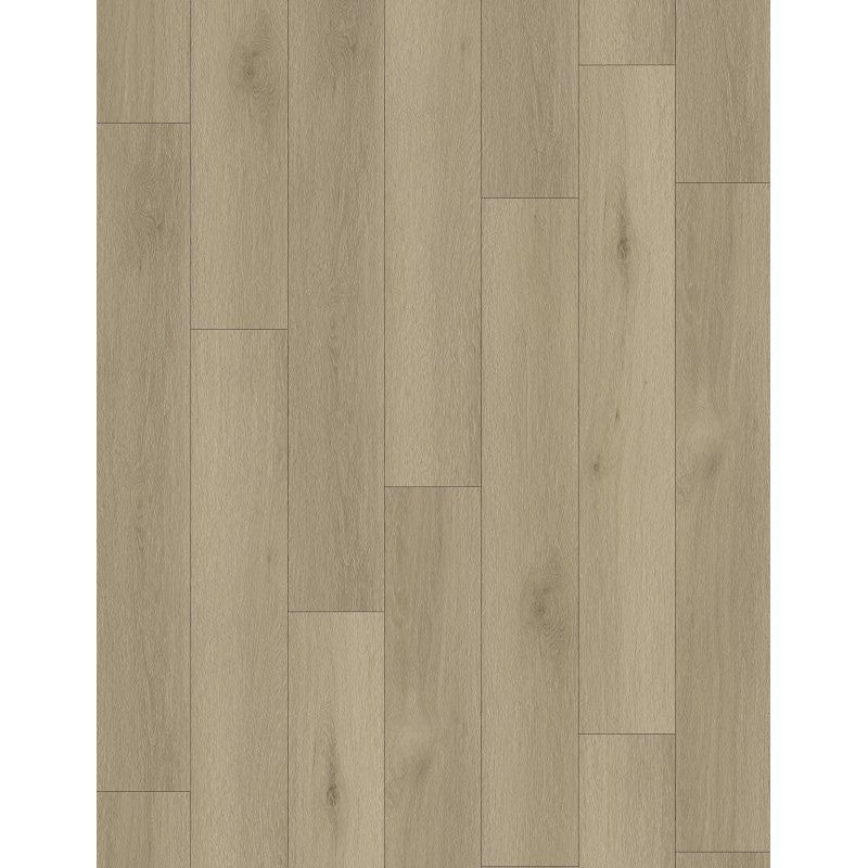 ProSelect Design ProFloor PF903 Flooring Plank, 60 in L, 9 in W, Stone Plastic Composite/Vinyl, Snow Oak