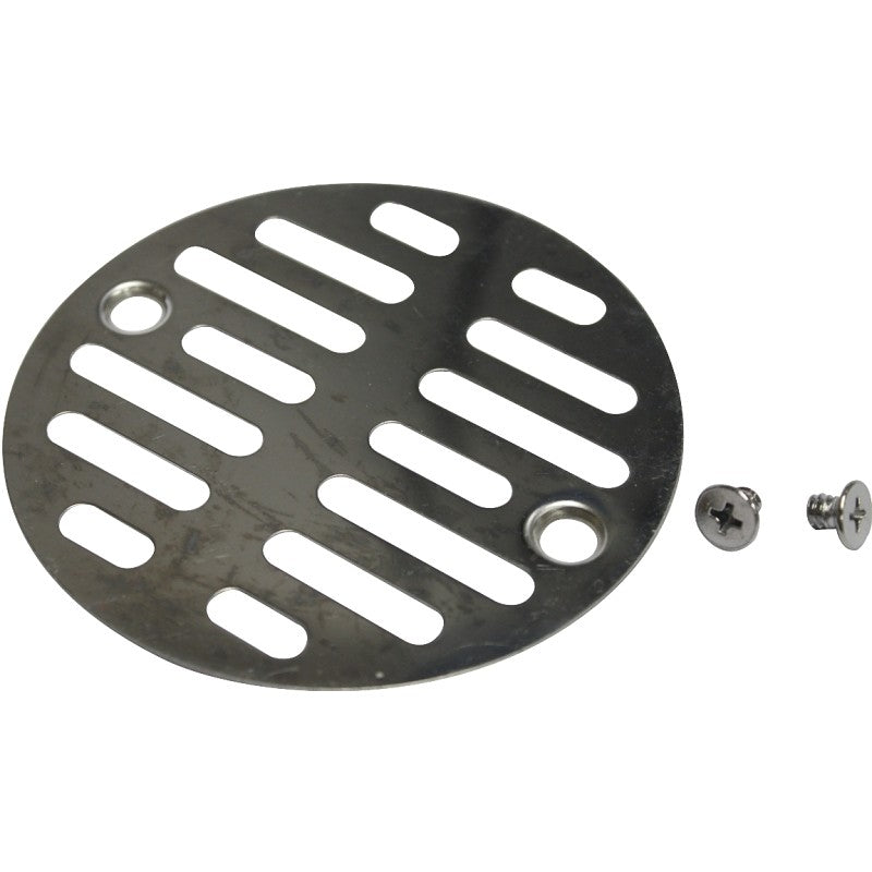 Plumb Pak PP825-50 Shower Drain Grid, Chrome