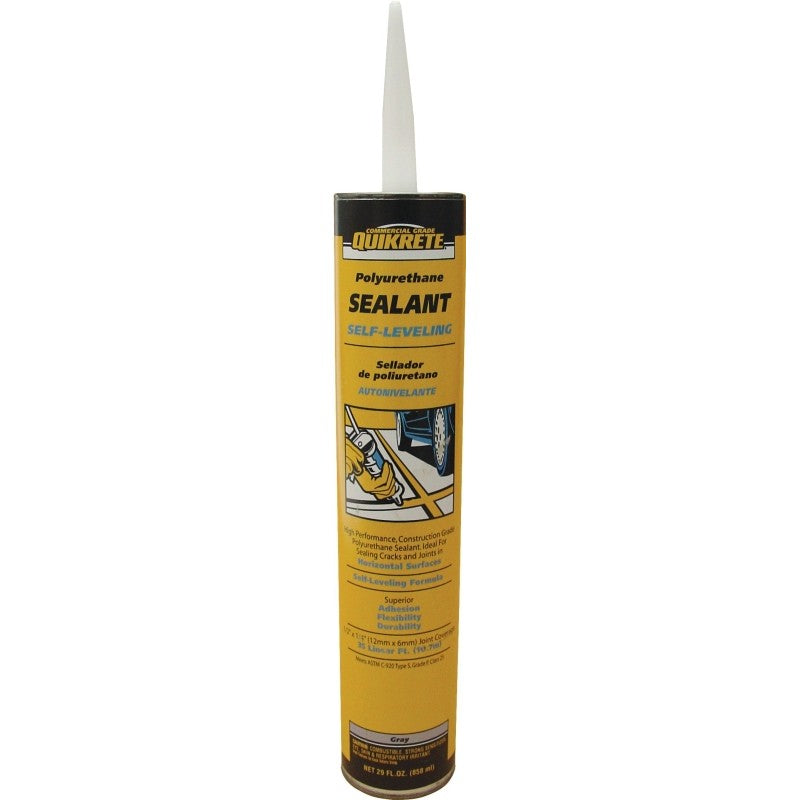 Quikrete 18660-30 Sealant, Gray, 29 oz Caulking Tube