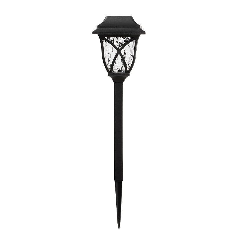 Boston Harbor 27090 Solar Stake Light, Ni-MH Battery, AA Battery, 1-Lamp, LED Lamp, Plastic Fixture, Black
