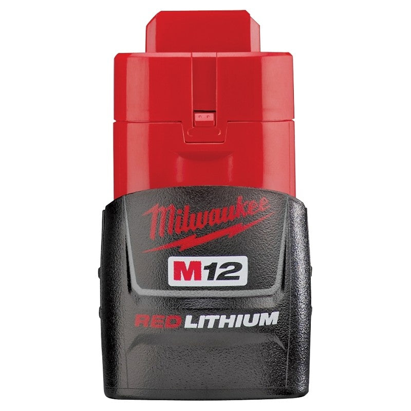 Milwaukee 48-11-2401 Compact Rechargeable Battery Pack, 12 V Battery, 1.5 Ah