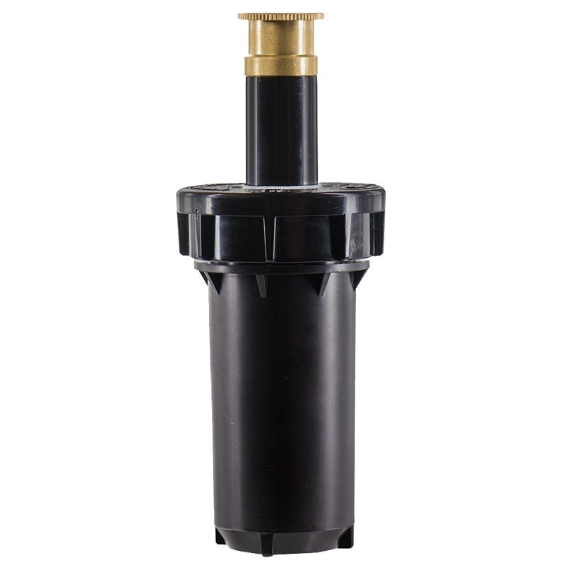Orbit 80313 Pressure Regulated Spray Head, Full-Circle, 2.4 gpm, 1/2 in Connection, FPT, 2 in H Pop-Up, 10 to 15 ft