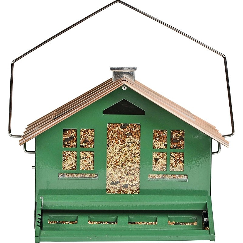 Perky-Pet 339 Squirrel-Proof Wild Bird Feeder, Home, 8 lb, Metal, Hanging/Pole Mounting