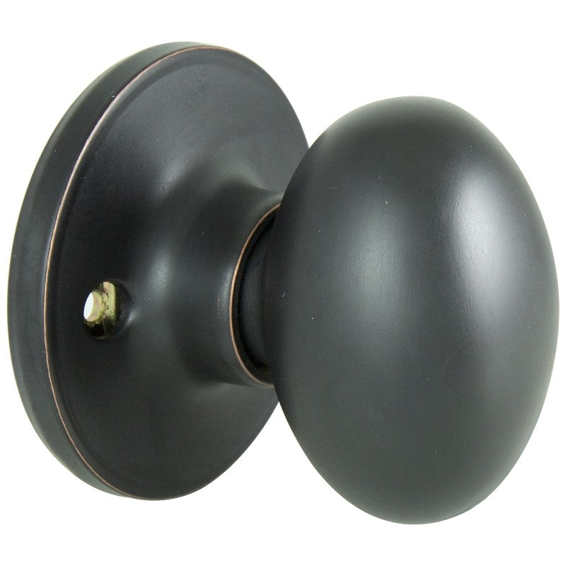 ProSource TYLX740V-PS Dummy Knob, TYL Design, 1-3/8 to 1-3/4 in Thick Door, Brass, 65.7 mm Rose/Base