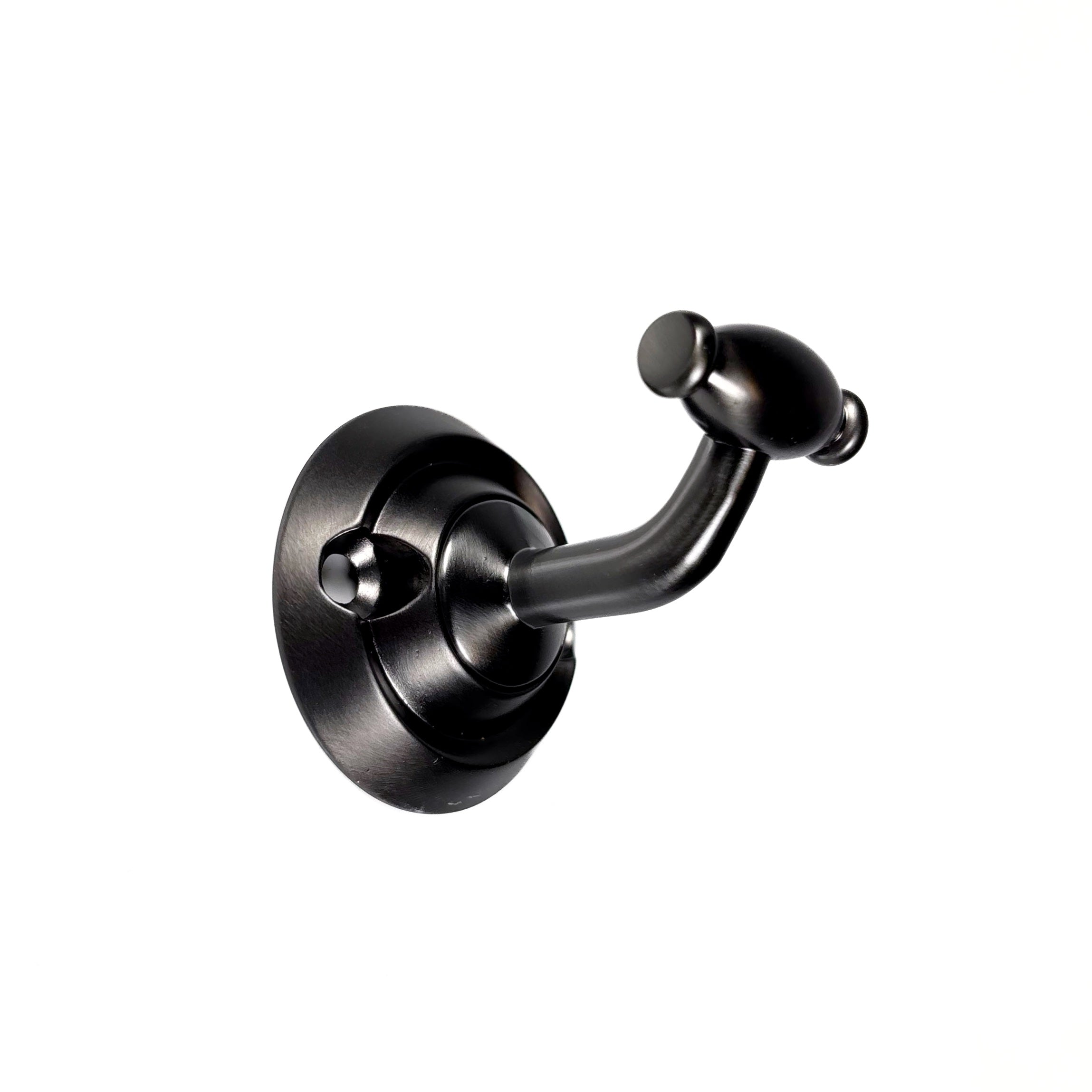 Franklin 2 Inch Angled Single Robe Hook Antique Pewter (POS)