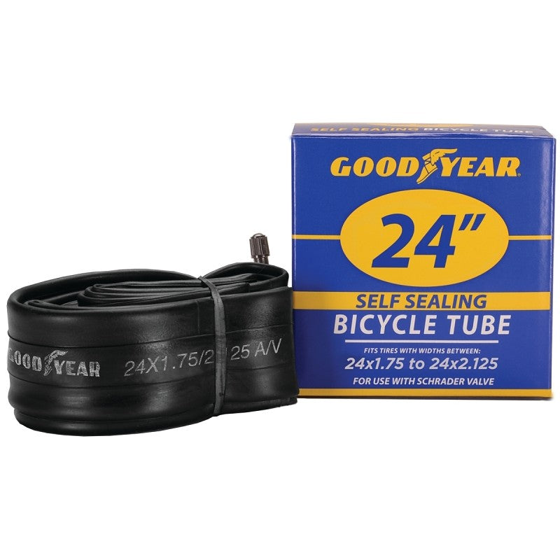 Kent 91086 Bicycle Tube, Self-Sealing, For: 24 x 1-3/4 in to 2-1/8 in W Bicycle Tires