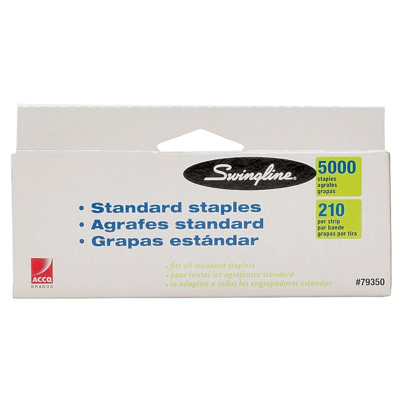 Swingline S7079350R Standard Staple, 1/4 in L Leg (Pack of 6)