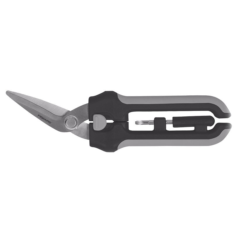 Fiskars 1067273 2-in-1 Package Opener, 9.88 in OAL, Offset Handle