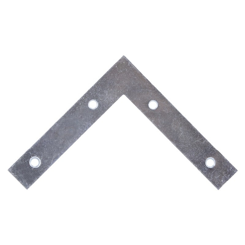 ProSource FC-Z05-013L Corner Brace, 5 in L, 5 in W, 7/8 in H, Steel, Zinc-Plated, 1.8 mm Thick Material (Pack of 10)