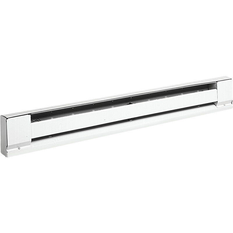 TPI 2900S Series H2912-060S Baseboard Heater, 5.2/4.5 A, 208/240 V, 4250/3189 Btu/hr BTU, Ivory