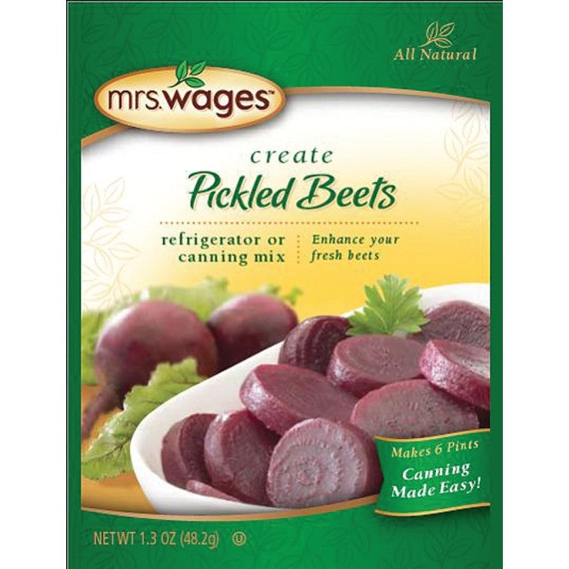 Mrs. Wages W612-J2425 Refrigerator or Canning Pickle Mix, 1.33 oz Pouch (Pack of 12)