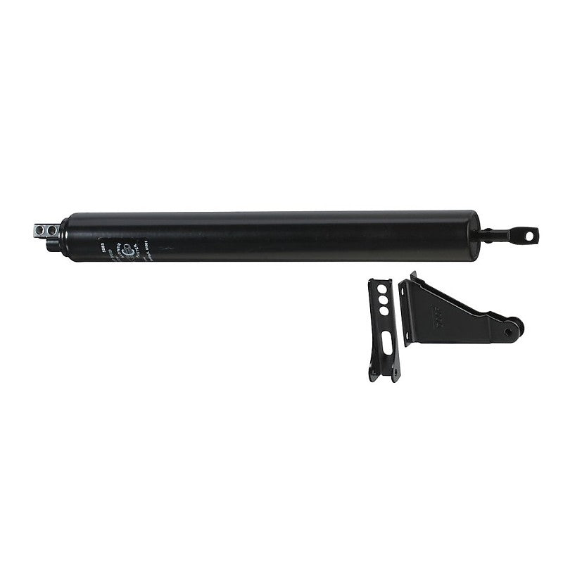 National Hardware V1333 Series N181-610 Door Closer, 5/16 in Dia Rod, 11-1/4 in L, Steel, 90 deg Opening, 27-1/2 lb