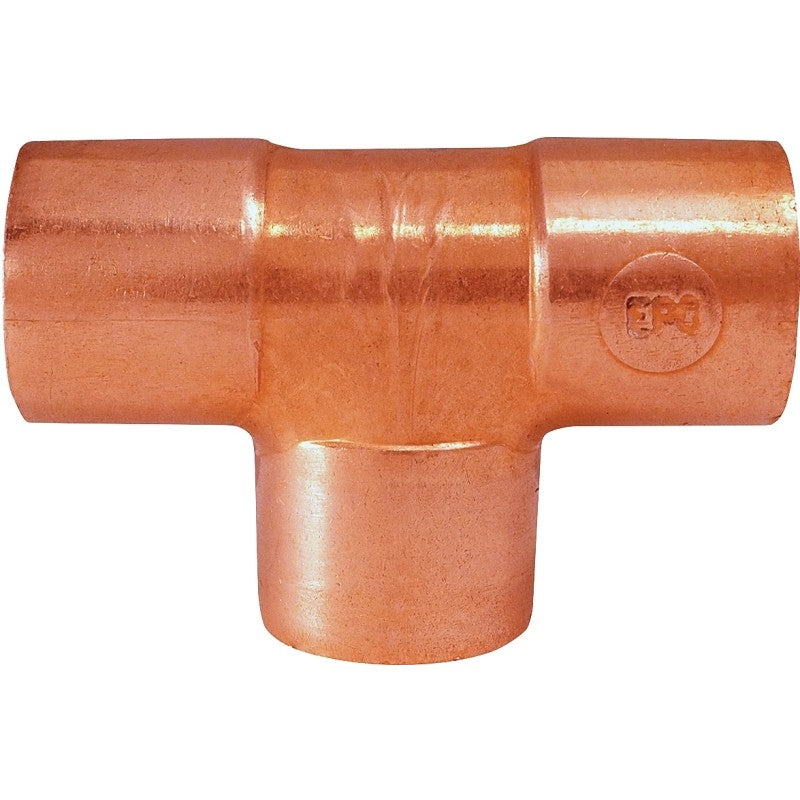 Elkhart Products 111 Series 32668 Pipe Tee, 3/8 in, Sweat, Copper