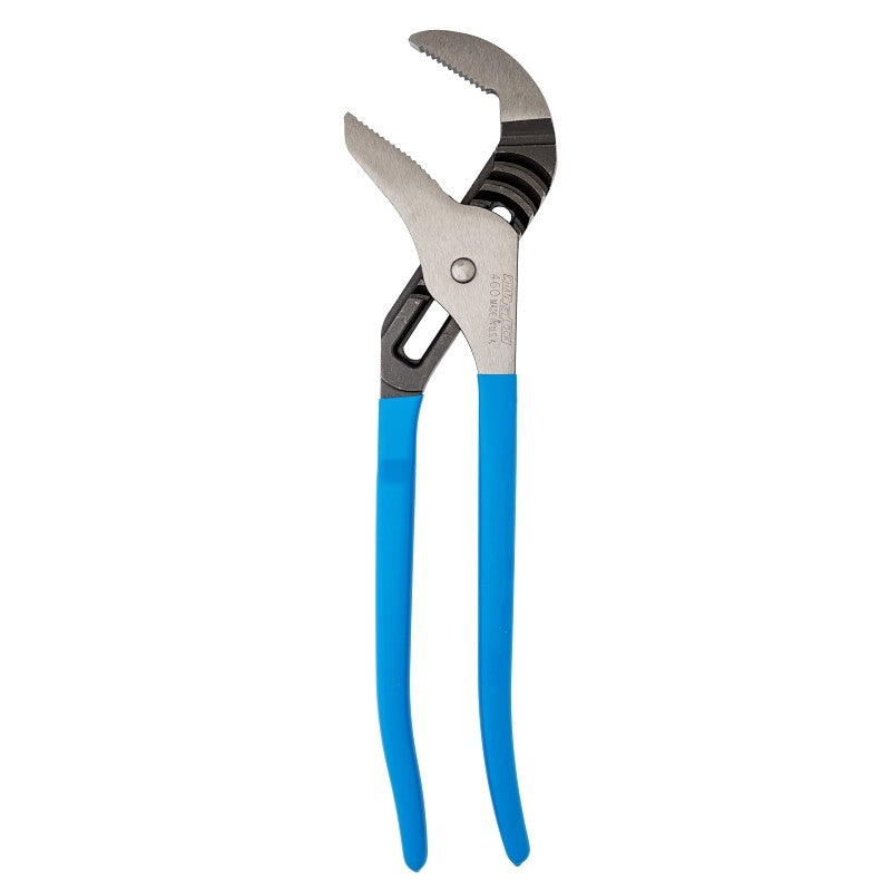 Channellock 460 Tongue and Groove Plier, 16-1/2 in OAL, 3-3/4 in Jaw Opening, Blue Handle, Cushion-Grip Handle