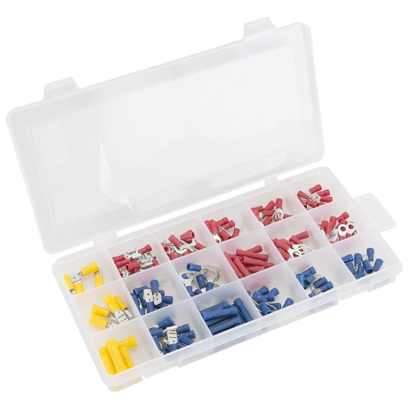 ProSource CP-1803L Electrical Terminals and Connectors Repair Kit, Plastic, 180 -Piece