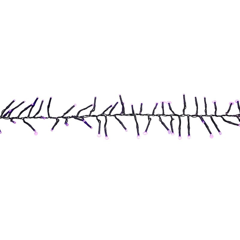 Hometown Holidays 03719 Twinkling Lights, Cluster, LED, Purple