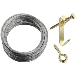 Heavy-Duty 50 Pound Single Picture Hanging Kit