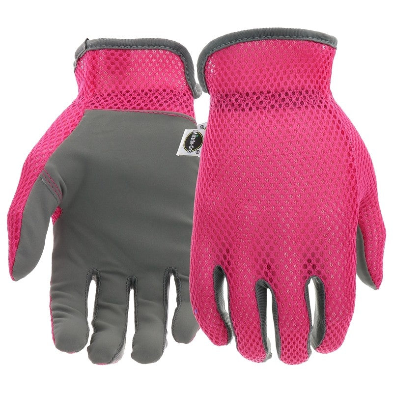 Miracle-Gro MG86120-W-SM Breathable, High-Dexterity, Slip-On Garden Gloves, Women's, S/M, Shirred Elastic Cuff