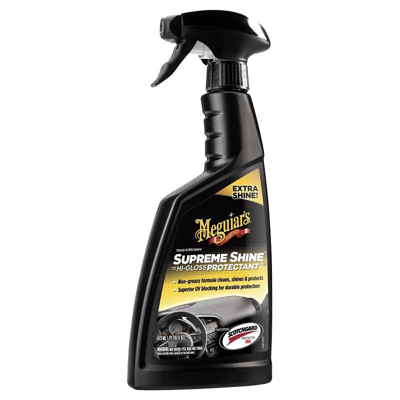 Meguiar's Supreme Shine G4016 Protectant Spray, 16 oz, Bottle, Liquid, Sweet Smell