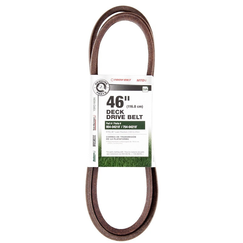 MTD 490-501-M009 Deck Drive Belt, 103.24 in L, 1/2 in W, 46 in Deck