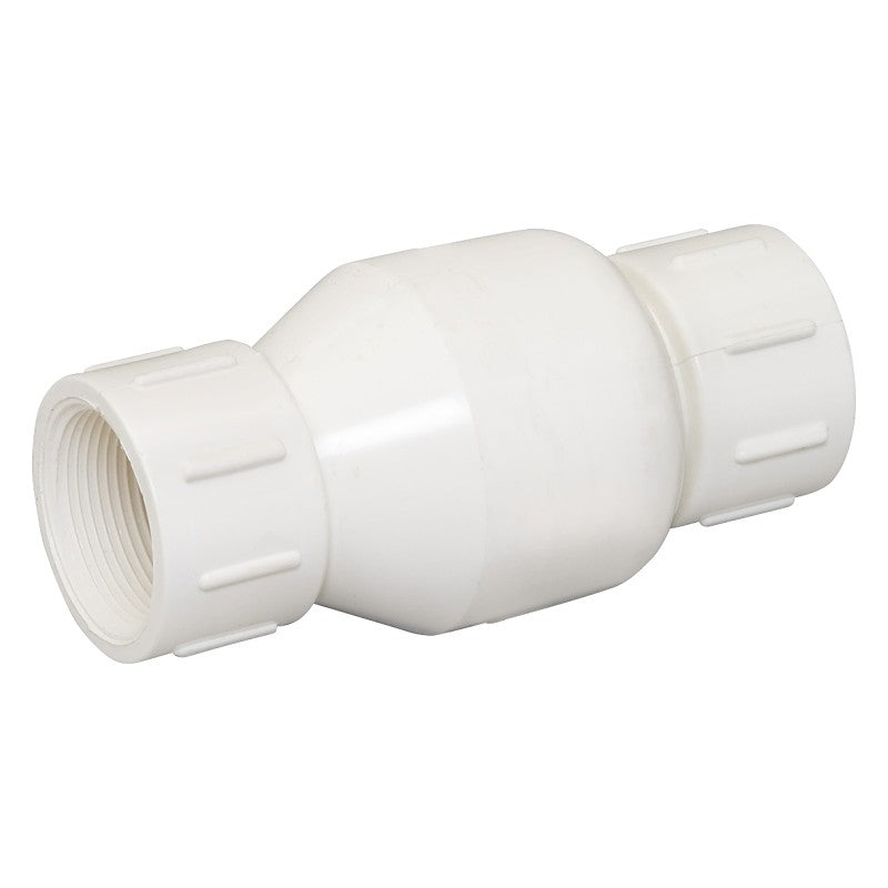 B & K ProLine Series 101-108 Check Valve, 2 in, IPS, 200 psi Pressure, PVC Body