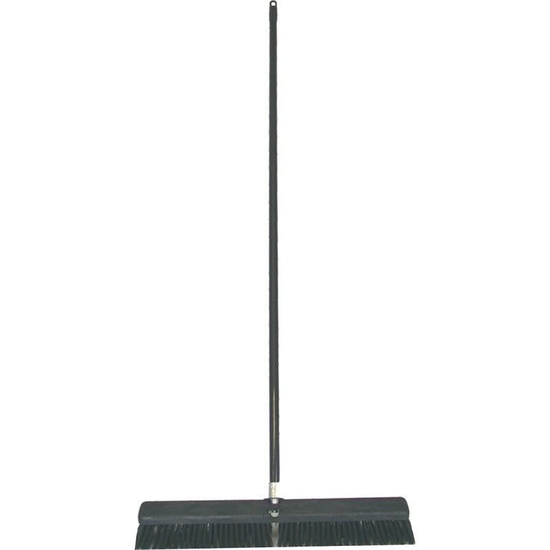 Birdwell 4027-4 Contractor Push Broom, 3 in L Trim, Polystyrene Bristle