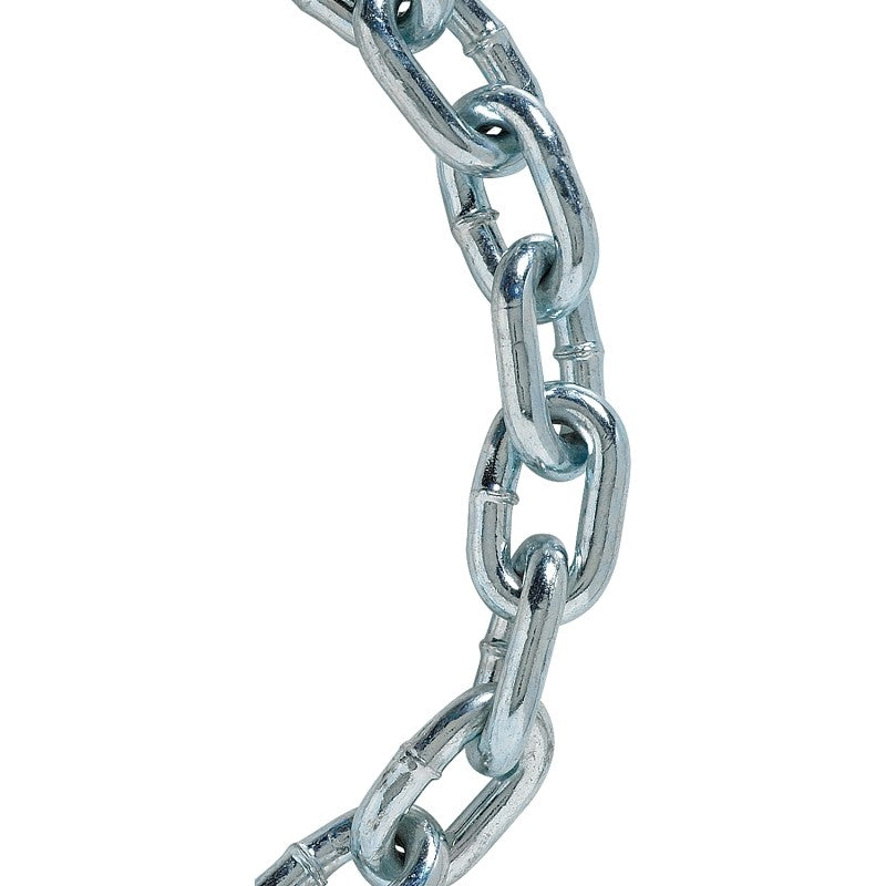 Baron 45929 Proof Coil Chain, 1300 lb, 3/16 in Dia Wire, 20 ft L, Low Carbon Steel, Electro Galvanized/Zinc Plated