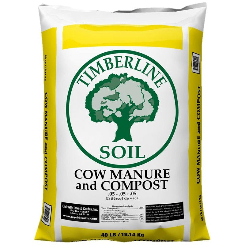Jolly Gardener 50055025 Series Composted Cow Manure, 40 lb Bag