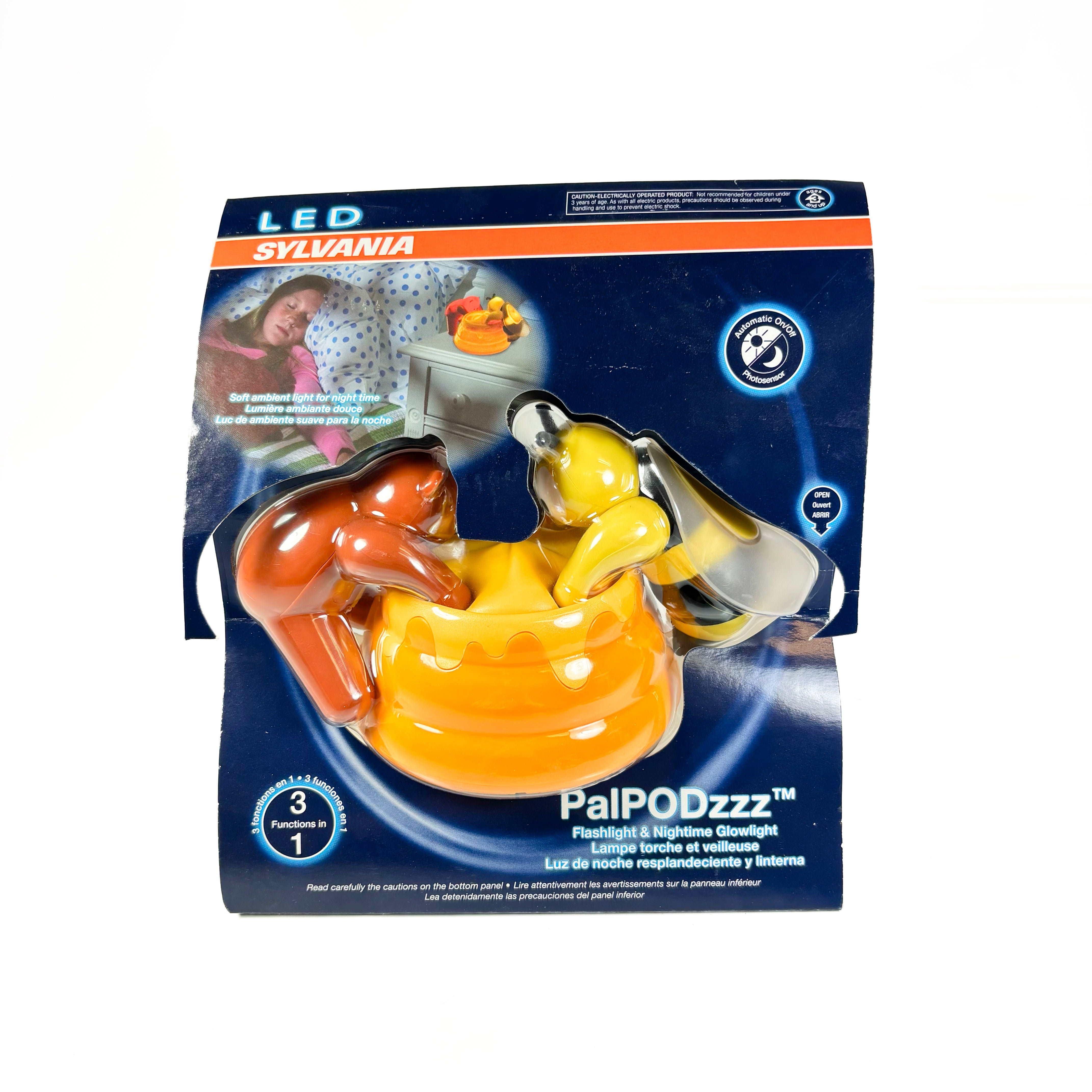 Honey Bee Children's 3 In 1 Night Light