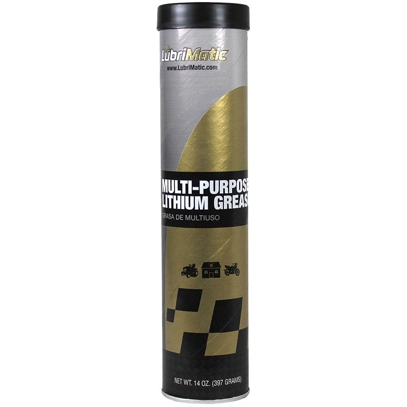 LubriMatic 11315 Lithium Grease, 14 oz Cartridge, Black (Pack of 10)