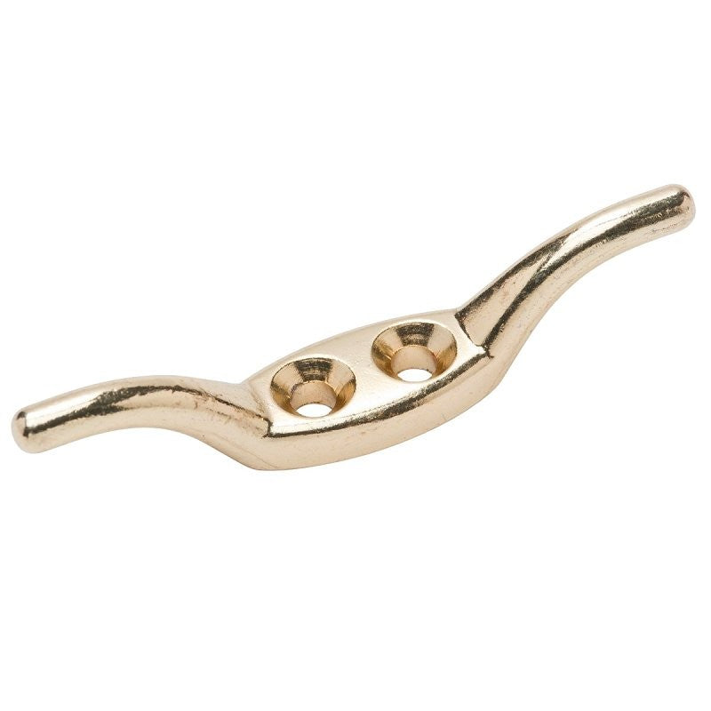 Campbell 4015 Series T7655404 Rope Cleat, Brass (Pack of 10)