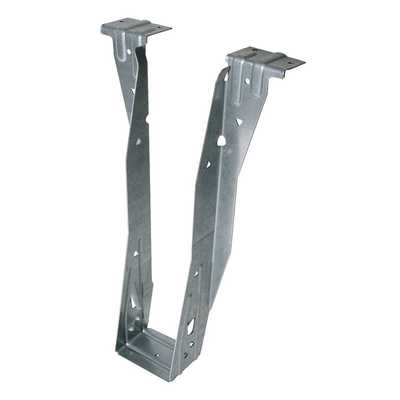 Simpson Strong-Tie ITS ITS2.56/11.88 Top Flange Hanger, 11-13/16 in H, 2 in D, 2-5/8 in W, Steel, Galvanized/Zinc (Pack of 25)
