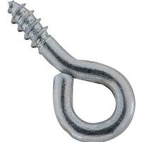 Small Eye Screw Eyes 5/8 Inch #214-1/2 Zinc Plated Steel 12 Pack