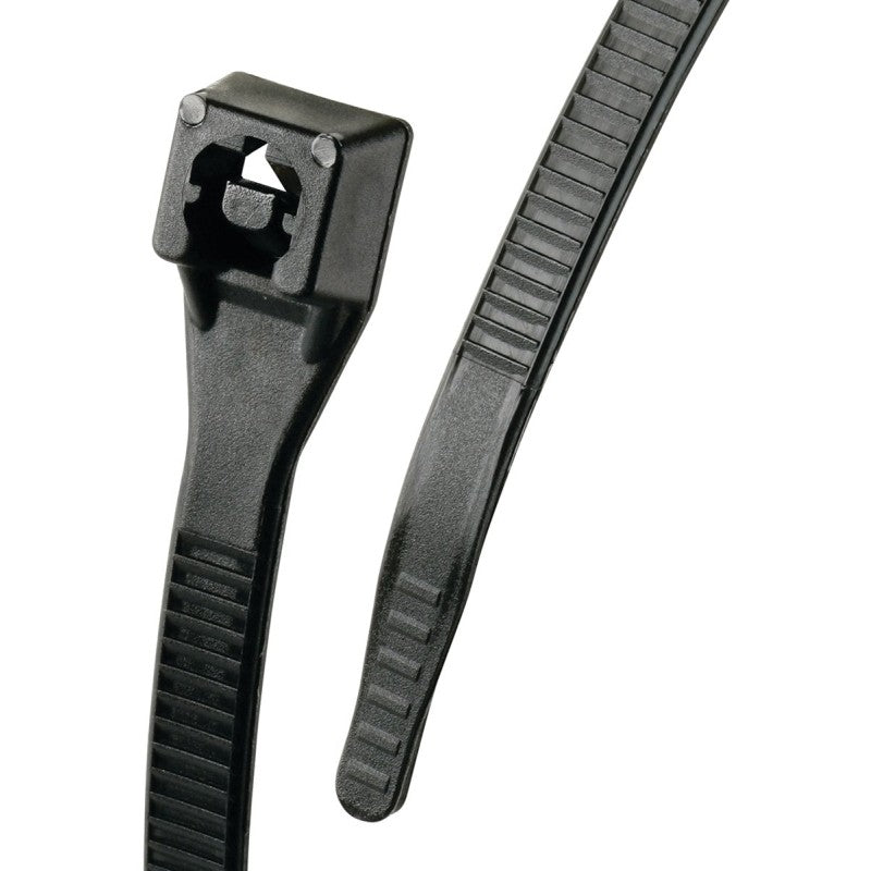Gardner Bender Xtreme KIT Cable Tie, Nylon, Black, 11 in L, 100/PK