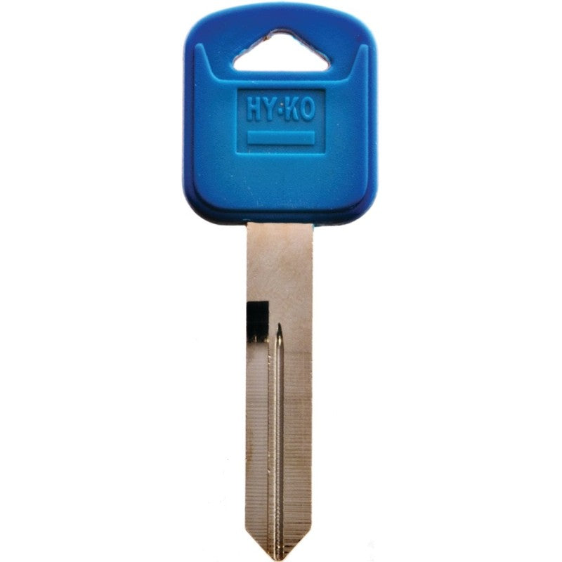 Hy-Ko 13005H75PB Key Blank, Brass/Plastic, For: Ford Vehicle Locks, Nickel (Pack of 5)