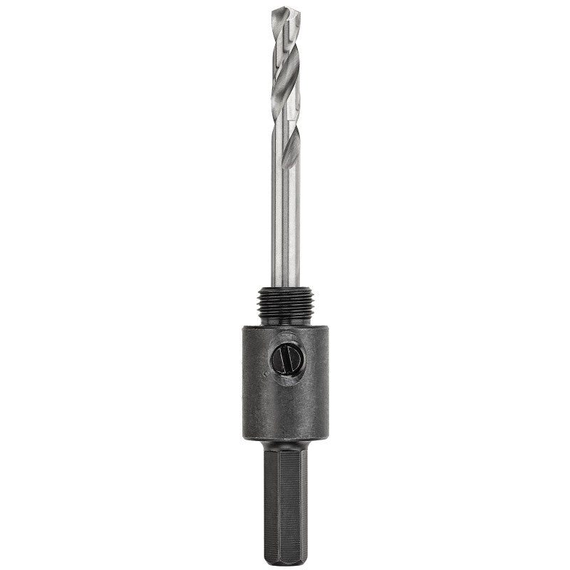 DEWALT DAH9384PBM Hole Saw Arbor, 1/2-20 Thread, Hex Shank, 3/8 in Shank