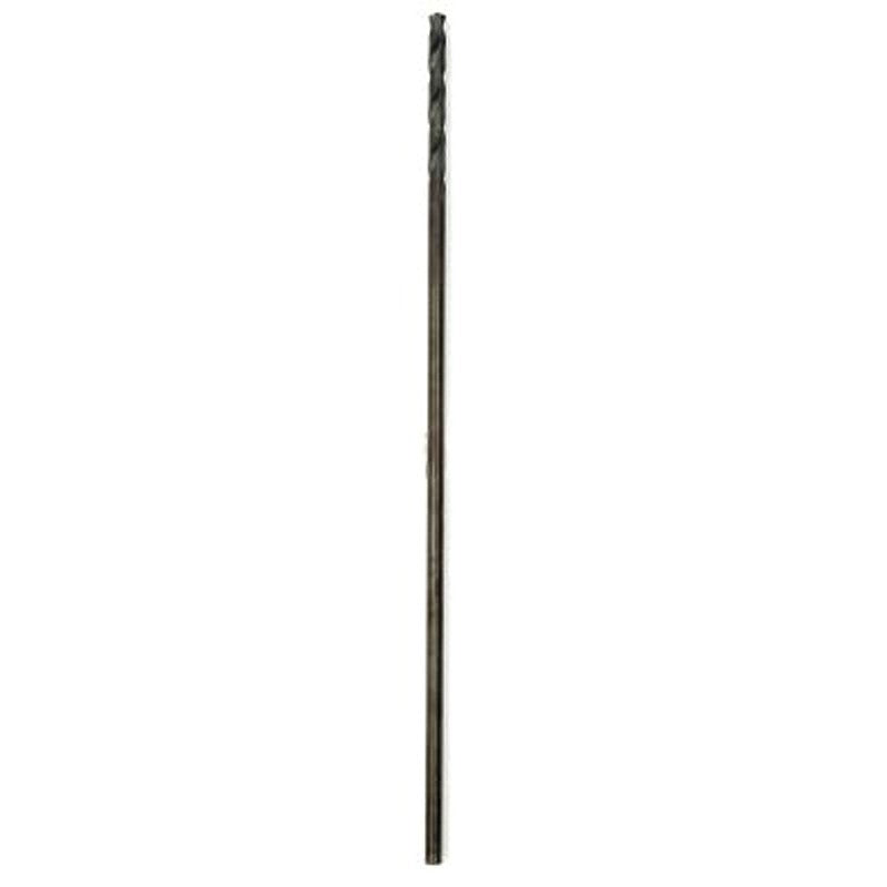 Irwin 62116 Drill Bit, 1/4 in Dia, 12 in OAL, Extra Length, Spiral Flute, Straight Shank