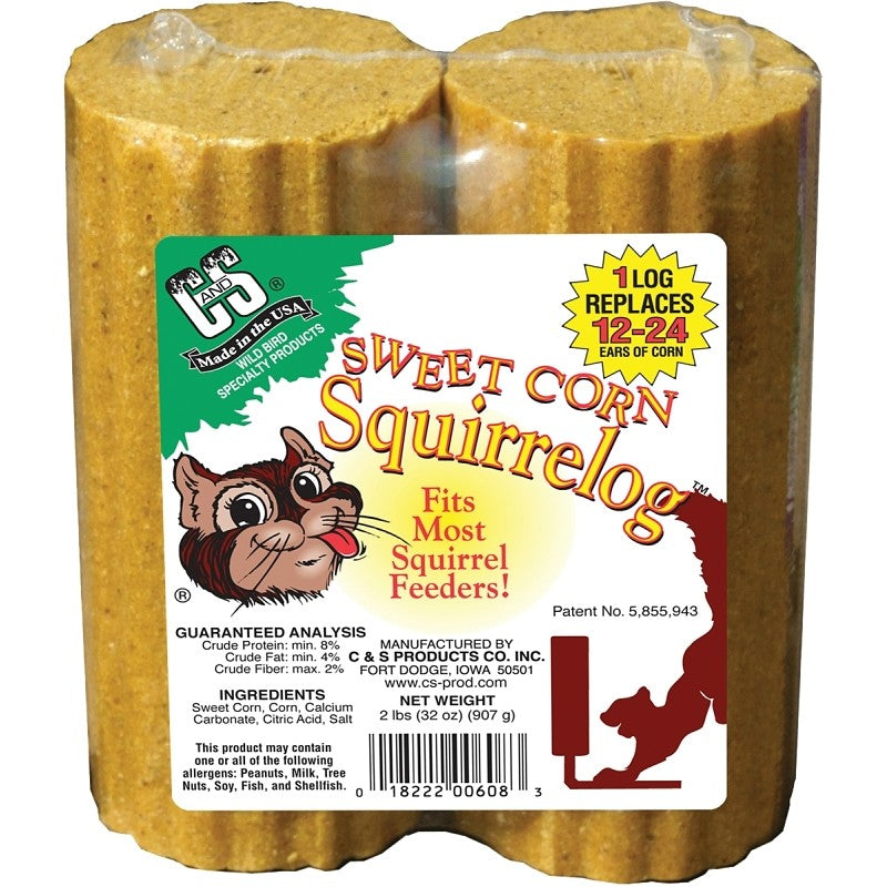 C&S CS608 Squirrel Log, 32 oz