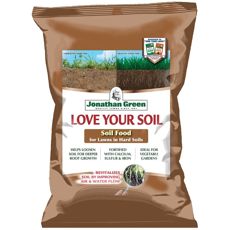 Jonathan Green Love Your Soil 12191 Organic Lawn Fertilizer, 54 lb Bag, Granular