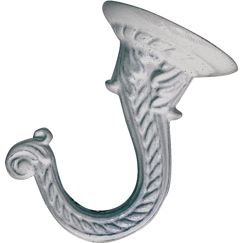 Landscapers Select GB0093L Ceiling Hook, 2-3/16 in H, Zinc, White, Ceiling Mount Mounting