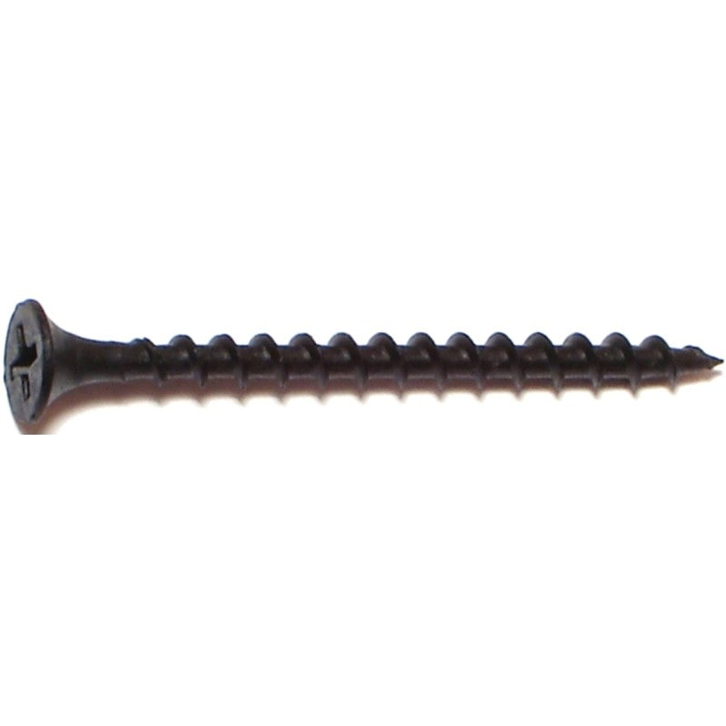 Midwest Fastener 10509 Screw, #6 Thread, 2 in L, Coarse Thread, Bugle Head, Phillips Drive, Phosphate